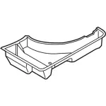 FA1Z58310B17A - Body: Compartment for Lincoln: MKX, Nautilus Image