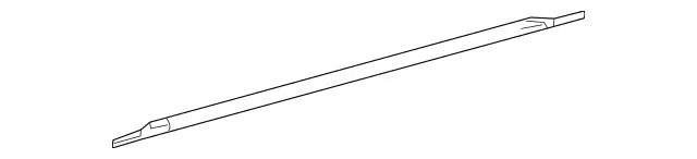 2226900270 - Front Doors: Cover Strip for Mercedes-Benz: Maybach S550, Maybach S560, Maybach S600, Maybach S650, S450, S550, S550e, S560, S600, S63 AMG, S65 AMG Image image