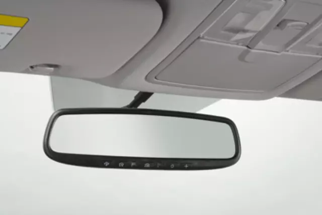 3X062ADU00 - Interior: Mirror, Auto Dimming W/ Compass &amp; Homelink for Hyundai Image