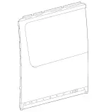 9106373500 - Body: Front Panel for Mercedes-Benz Image