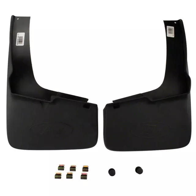 Splash Guards - Molded - Rear Pair - Ford (KB3Z-16A550-BB)