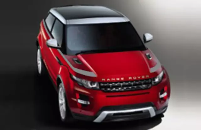 VPLVB0091LBN - Exterior: Vehicle Decals, Stripes, Left Side, Gray for Land Rover: Range Rover Evoque Image