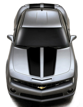 92225513 - Exterior: Rally Stripe Package in Black for ACDelco Image