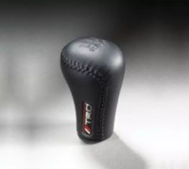 PTR040000005 - TRD: Shift Knobs, Trd, Leather, Large, Manual for Scion: xD | Toyota: 4Runner, Camry, Celica, Corolla, Echo, Matrix, MR2 Spyder, RAV4, Solara, Tacoma, Tundra, Yaris Image
