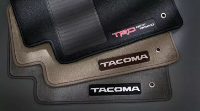 PT2063510115 - : Tacoma Floor Mats Ccab Sand for Toyota: Tacoma Image