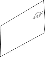 H01521BAMA - Body: Outer Panel for Infiniti Image