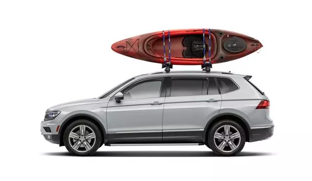 2018-2025 Volkswagen - Vertical Kayak Carrier Attachment - Volkswagen (000-071-127-A-DSP)