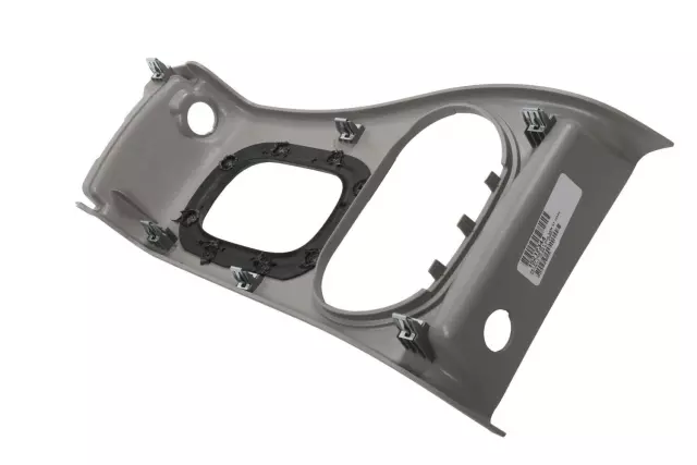 15212344 - : Light Gray Front Floor Console Transmission Shift Opening Trim Plate for Chevrolet: Cobalt Image