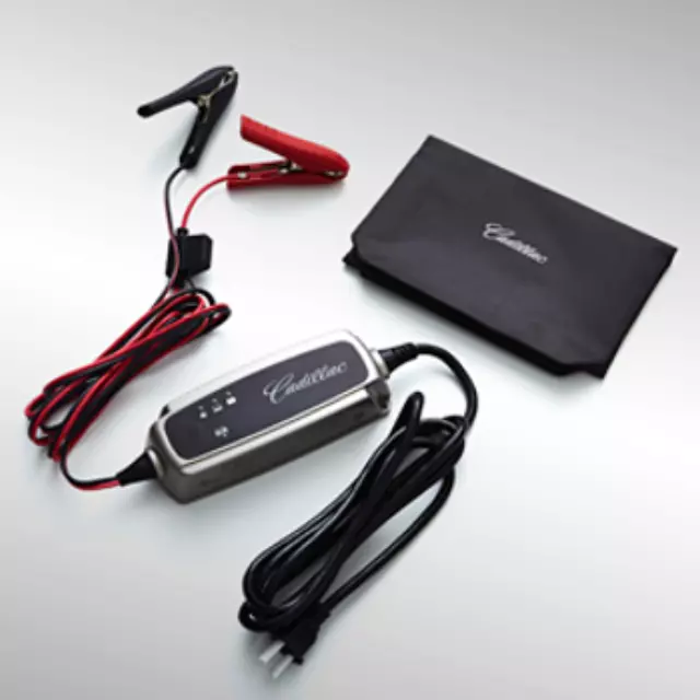84533118 - : Battery Charger W\\/Cadillac Script for Cadillac: ATS, CT4, CT5, CTS, XT4, XT5, XT6 Image