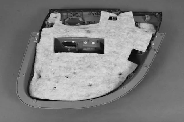 Rear Door Trim Panel, Left - Mopar (1AF511D1AB)