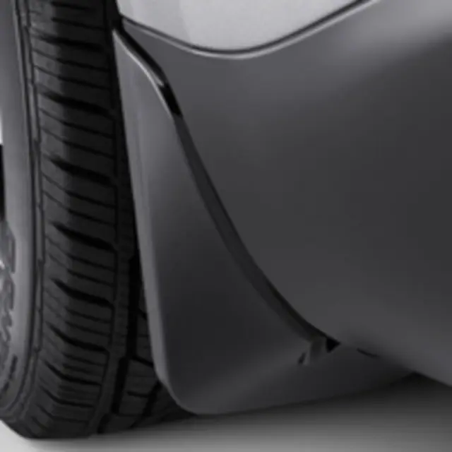 86507717 - Exterior: Rear Molded Splash Guards - Pitch Dark Night for Buick: Enclave Image