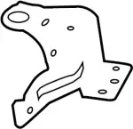 165886KA0A - : Air Cleaner Assembly Bracket for Infiniti Image