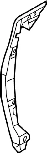 808391MA1A - Body: Side Seal for INFINITI: M35h, M37, M56, Q70, Q70L Image