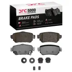 1551196501 - : DFC 5000 Advanced Brake Pads - Ceramic &amp; Hardware Kit for DYNAMIC FRICTION Image