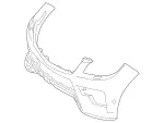 16688546259999 - : Bumper Cover for Mercedes-Benz Image