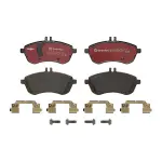P50067X - : XTRA Low-Met Disc Brake Pad Set for Brembo Image