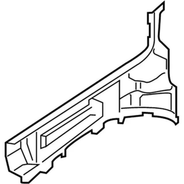 K2GZ16055A - Body: Outer Rail for Ford: Edge | Lincoln: Nautilus Image