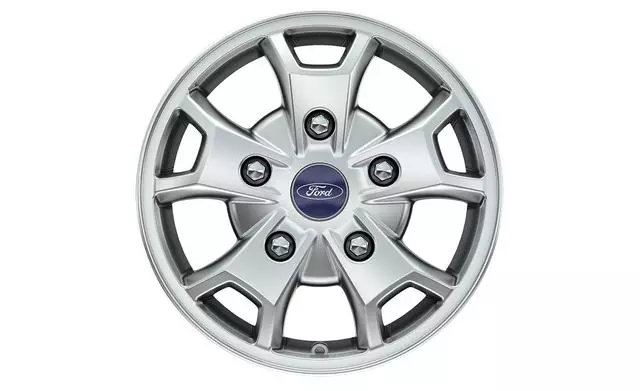 EK4Z1K007A - Wheels: Wheel - 16 X 6.5 10-Spoke Alloy Aluminum for Ford: Transit-150, Transit-250, Transit-350, Transit-350 HD Image