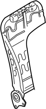 876011NL2A - Body: Seat Back Frame for INFINITI: G37, Q60 Image