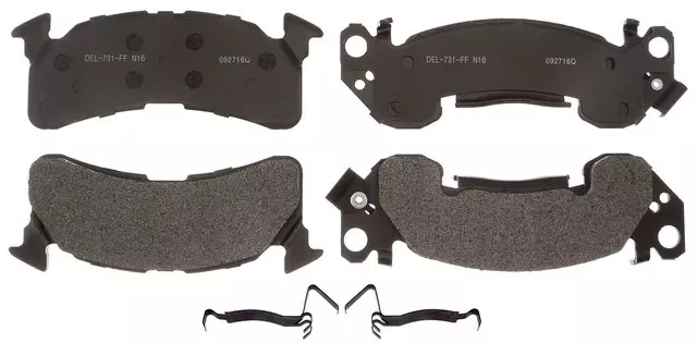 19342234 - : Semi-Metallic Front Disc Brake Pad Set for GM Image