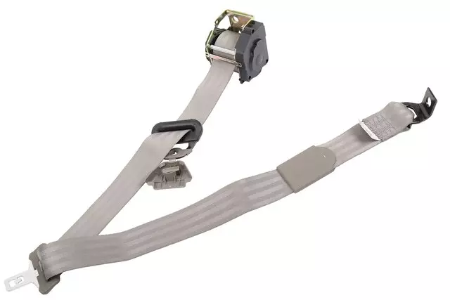 Medium Dark Pewter Driver Seat Belt with Retractor - GM (89023938)