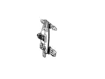 7A2Z7827008A - Body: Window Regulator for Ford: Explorer Sport Trac Image