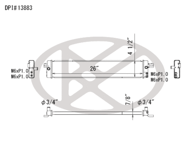 A13883 - : Koyorad Radiator for Koyo Image