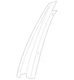 2216902087 - Rear Doors: Trim Molding for Mercedes-Benz Image