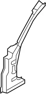 76214EG000 - : Hinge Pillar Reinforced for Infiniti Image