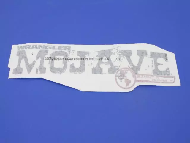 68139719AA - Exterior Ornamentation: Fender Front Decal for Mopar Image