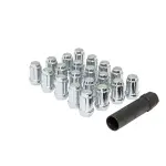 K5CS00012GR - : Small Diam Spline Acorn Lug Nuts 3/4" &amp; 13/16" Key 1/2"-20 Chrome Set of 20 for Gorilla Automotive Image