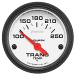 5757 - : GAUGE, TRANSMISSION TEMP, 2 1/16", 100-250?F, ELECTRIC, PHANTOM for AutoMeter Image