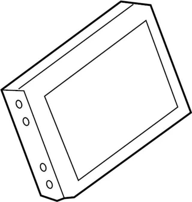 280911BY2E - Electrical: Display Unit for Infiniti Image