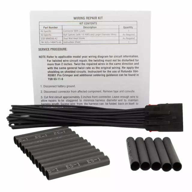 3U2Z14S411DHAB - : Wire Assembly for Ford Image