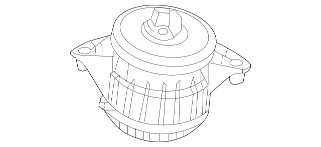 167240080164 - : Engine Mount for Mercedes-Benz: GLE63 AMG S, GLS63 AMG, Maybach GLS600 Image