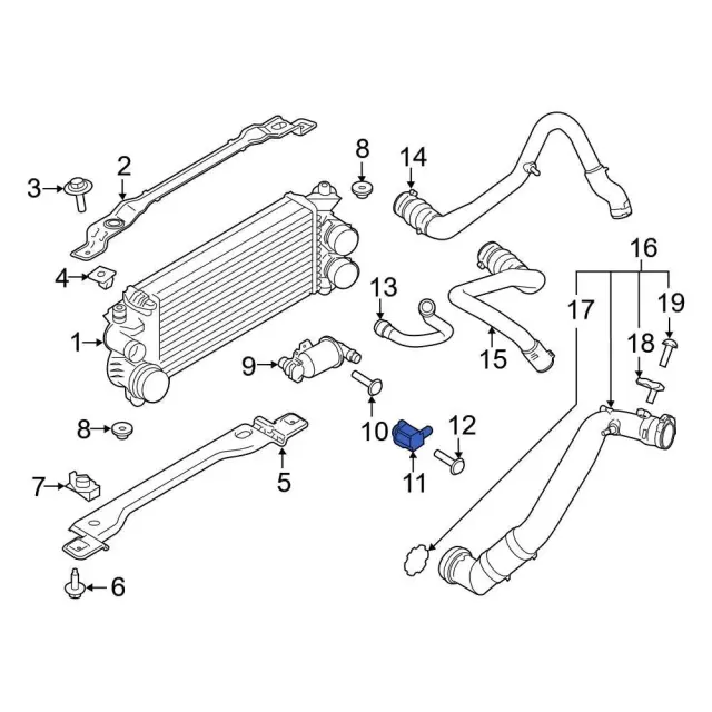 Valve - Ford (KL3Z-9U465-B)