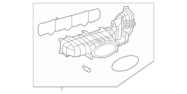 651090573764 - : Intake Manifold for Mercedes-Benz: Sprinter 2500, Sprinter 3500, Sprinter 3500XD Image