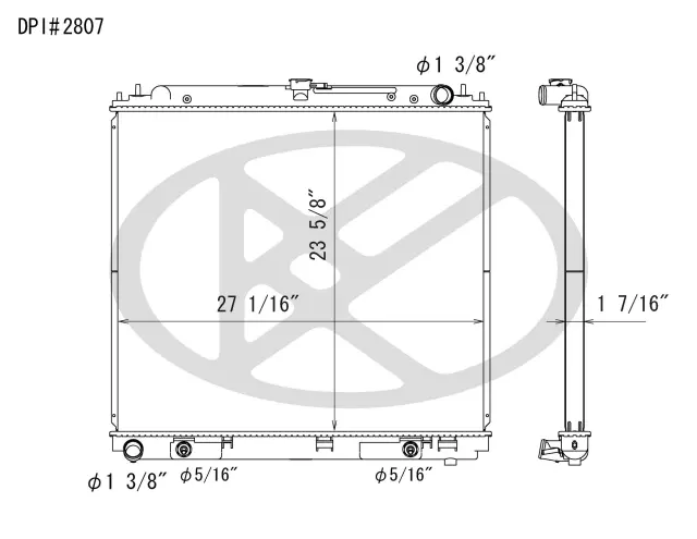 A2807 - : Koyorad Radiator for Koyo Image