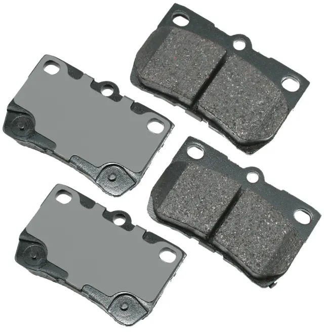 ACT1113 - : Akebono ProACT Ultra Premium Ceramic Disc Brake Pad Kit for AKEBONO Image