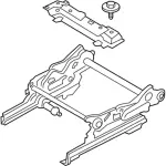 GD9Z9661711A - Body: Seat Track for Lincoln: Continental Image