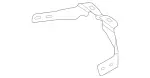 1724900040 - Exhaust System: Holder for Mercedes-Benz Image