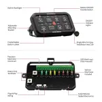758CHSCRGB - : RGB 8-Channel Light Switch Controller without RF Control for Go Rhino Image