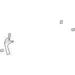 CJ5Z7842410AD - Body: Side Trim for Ford Image