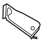 KV6Z61102A35A - Body: End Plate for Ford: Transit Connect Image