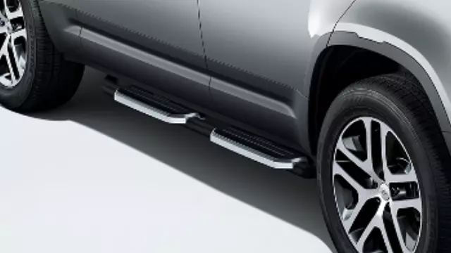 VPLEP0525 - Exterior: Fixed Side Steps - 110 &amp; 130 for Land Rover: Defender 110, Defender 130, Defender 90 Image