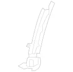 156885172164 - Attachment Parts: Mounting Rail for Mercedes-Benz: GLA250 Image