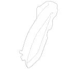 2116201986 - Cowl, Front Panel: Carrier for Mercedes-Benz: CLS500, CLS55 AMG, CLS550, CLS63 AMG, E320, E500 Image