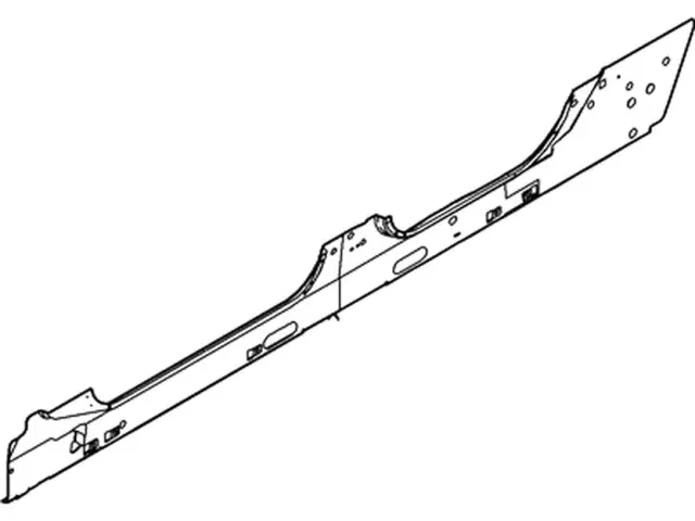 7A2Z7810110A - Body: Inner Side Panel for Ford: Explorer Sport Trac Image