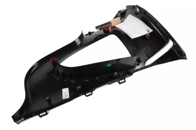 Jet Black Passenger Side Quarter Window Trim Panel - GM (23432691)