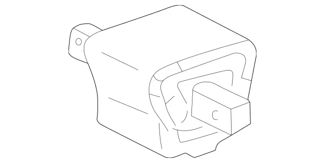 2122400418 - Engine: Mount for Mercedes-Benz Image